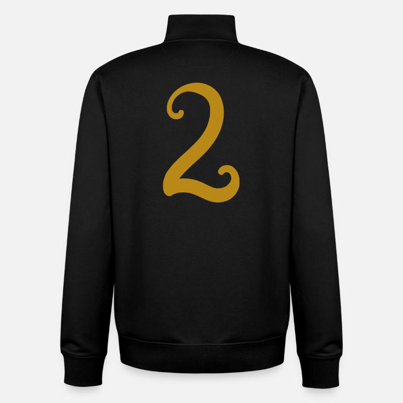 2 - Sweat zippé unisexe en coton bio Stanley/Stella - noir
