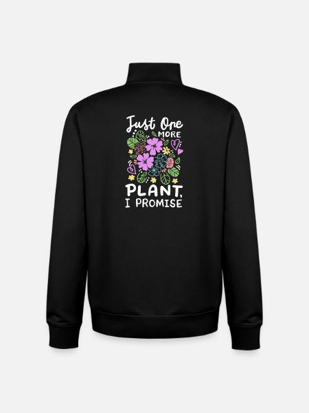 Garten Gartenarbeit Pflanzen - Unisex Organic Zip Sweatshirt von Stanley/Stella - Schwarz