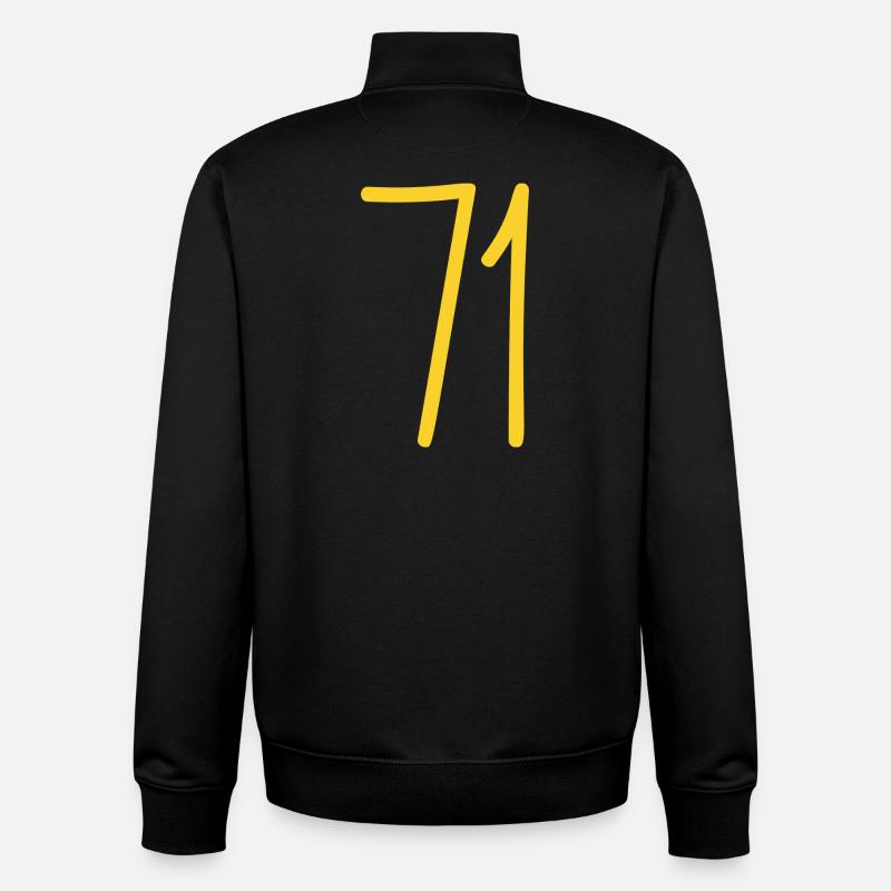 71 - Unisex Organic Zip Sweatshirt von Stanley/Stella - Schwarz