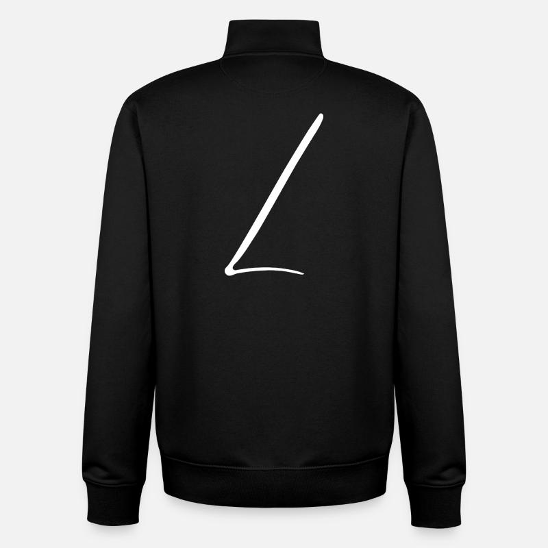 L - Sweat zippé unisexe en coton bio Stanley/Stella - noir