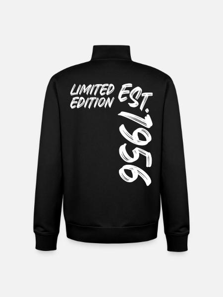 Édition limitée Est. 1956 - Sweat zippé unisexe en coton bio Stanley/Stella - noir