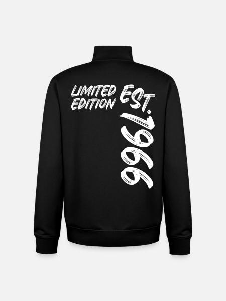 Limited Edition Est. 1966 - Unisex Organic Zip Sweatshirt by Stanley/Stella - black