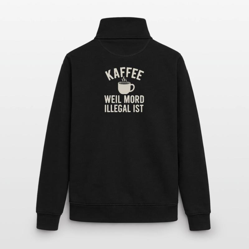 Lorena's go dunkle Farben entfernt Unisex Organic Zip Sweatshirt von Stanley/Stella