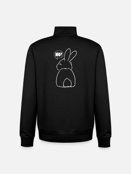 NÖ Gift Birthday - Unisex Organic Zip Sweatshirt by Stanley/Stella - black