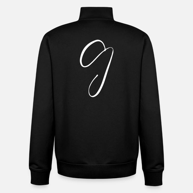 G - Unisex Organic Zip Sweatshirt von Stanley/Stella - Schwarz