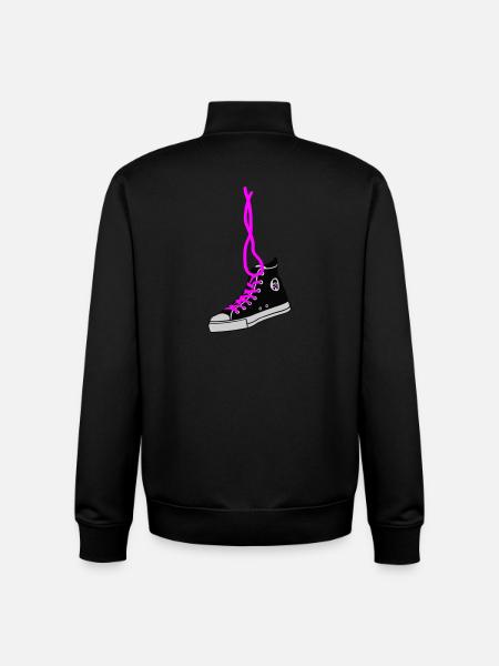 chucks - Unisex Organic Zip Sweatshirt von Stanley/Stella - Schwarz
