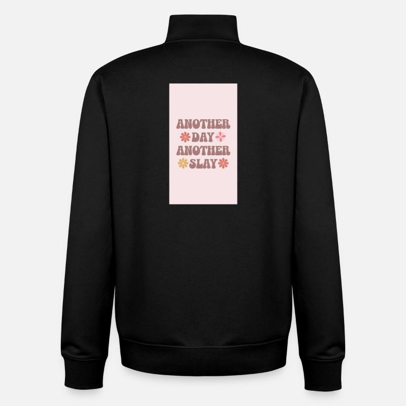 83FC9E1B3B012827956D3318E19E2782 - Unisex Organic Zip Sweatshirt von Stanley/Stella - Schwarz