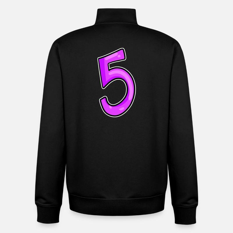 5 - Unisex Organic Zip Sweatshirt von Stanley/Stella - Schwarz