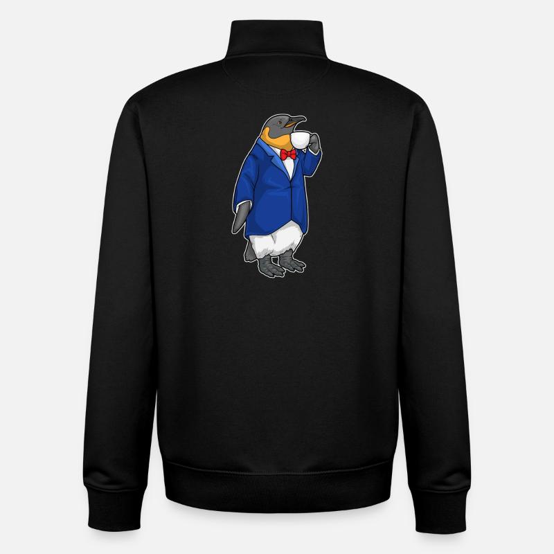 Mole Mug - Unisex Organic Zip Sweatshirt by Stanley/Stella - black