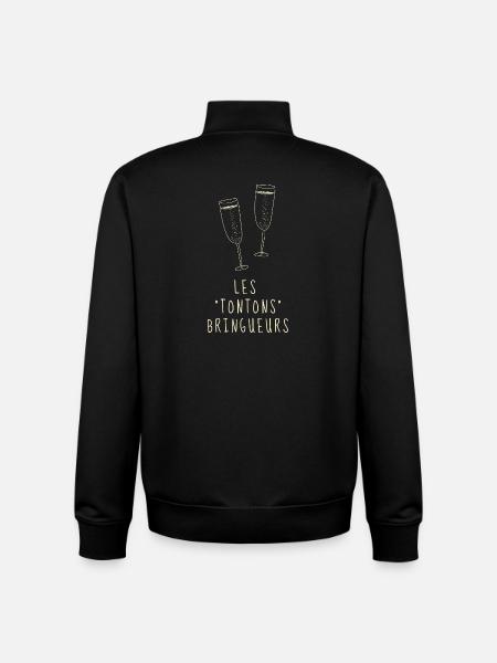 Die Tontons Flingueurs et Bringueurs - Unisex Organic Zip Sweatshirt von Stanley/Stella - Schwarz