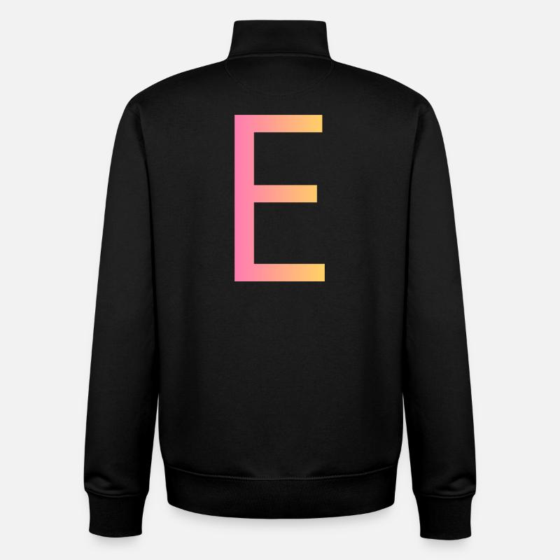 E - Unisex Organic Zip Sweatshirt von Stanley/Stella - Schwarz