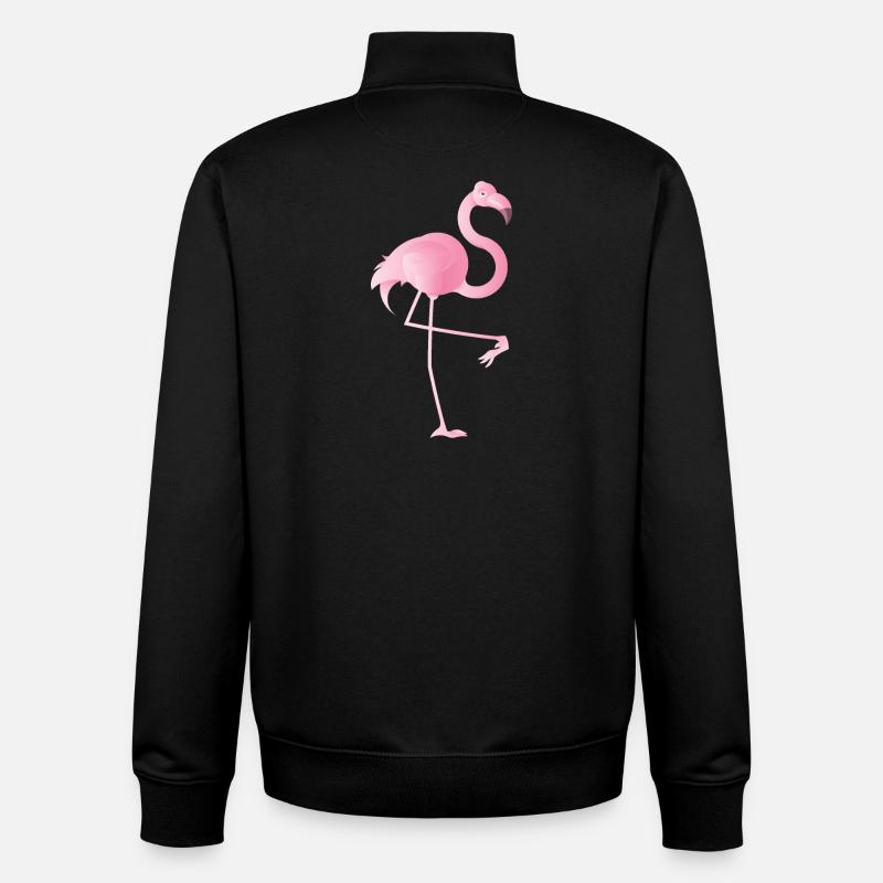 flämisch - Unisex Organic Zip Sweatshirt von Stanley/Stella - Schwarz
