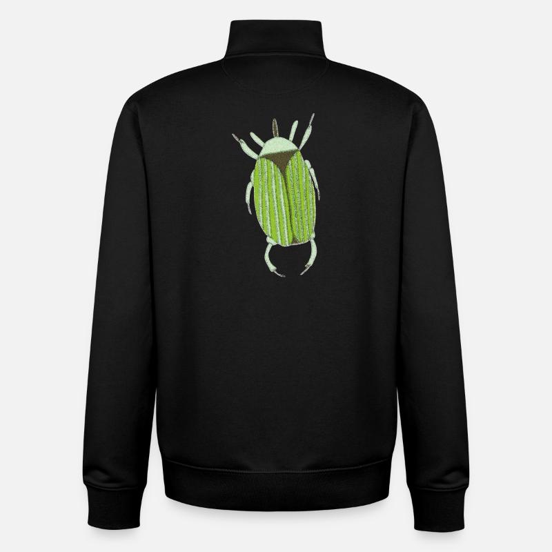Insekt impressionismus - Unisex Organic Zip Sweatshirt von Stanley/Stella - Schwarz