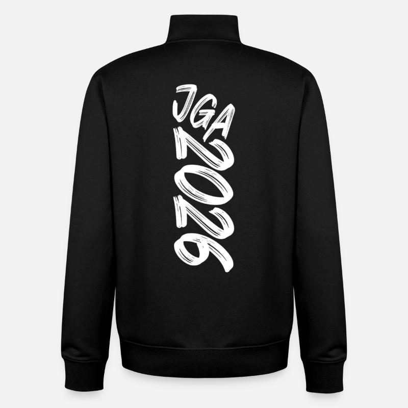 JGA 2026 - Unisex Organic Zip Sweatshirt von Stanley/Stella - Schwarz