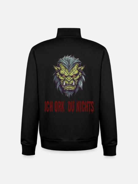 Ork Design - Unisex Organic Zip Sweatshirt von Stanley/Stella - Schwarz