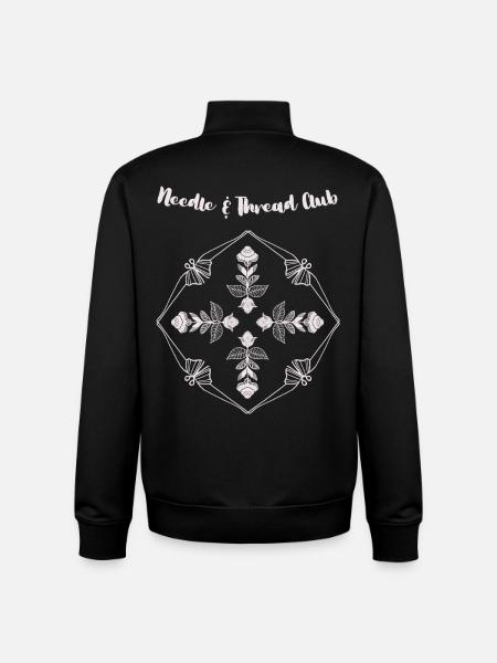 Needle & Thread Club - Unisex Organic Zip Sweatshirt by Stanley/Stella - black