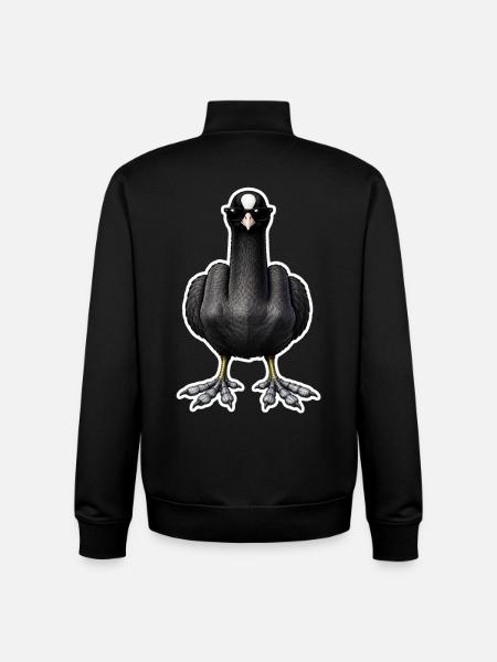 Carp Fishing Troublemaker - Unisex Organic Zip Sweatshirt by Stanley/Stella - black