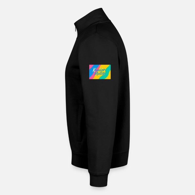 Kunter Courageous Color Explosion Unisex Organic Zip Sweatshirt by Stanley/Stella