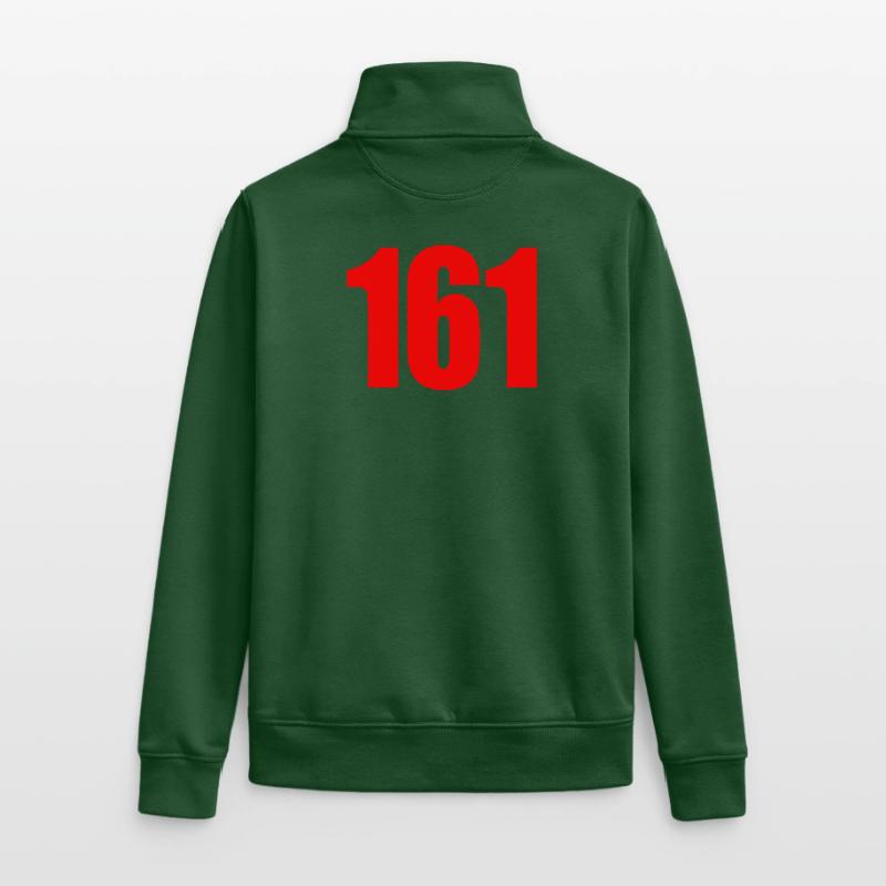 161 – Déclaration du Code Antifa Sweat zippé unisexe en coton bio Stanley/Stella