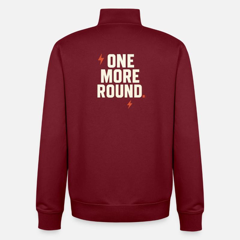 Noch Eine Runde - Unisex Organic Zip Sweatshirt von Stanley/Stella - Burgunderrot