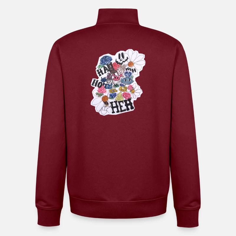 13 BD - Unisex Organic Zip Sweatshirt von Stanley/Stella - Burgunderrot