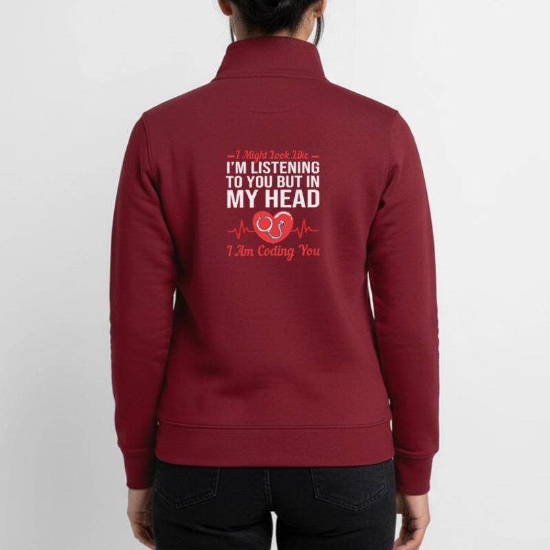 Medizin Programmierer Medizinischer Coder Unisex Organic Zip Sweatshirt von Stanley/Stella