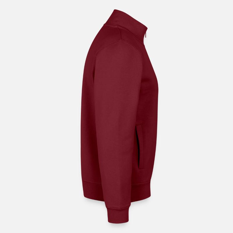 Weiße Taube im Flug Unisex Organic Zip Sweatshirt von Stanley/Stella