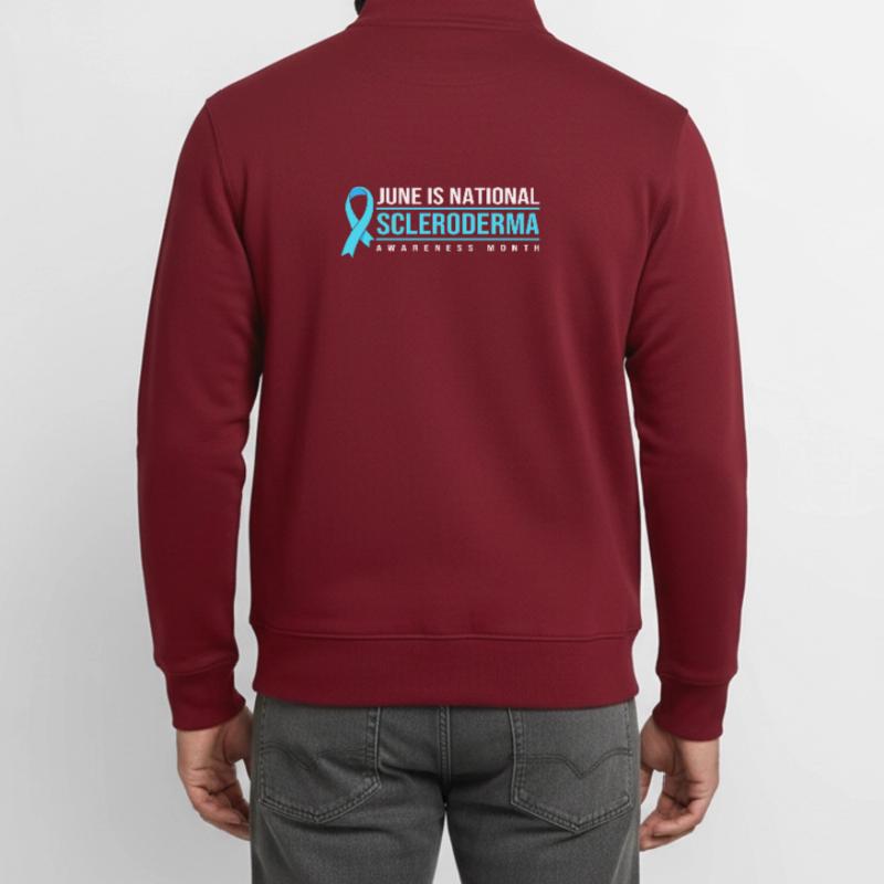 Scleroderma Unisex Organic Zip Sweatshirt by Stanley/Stella