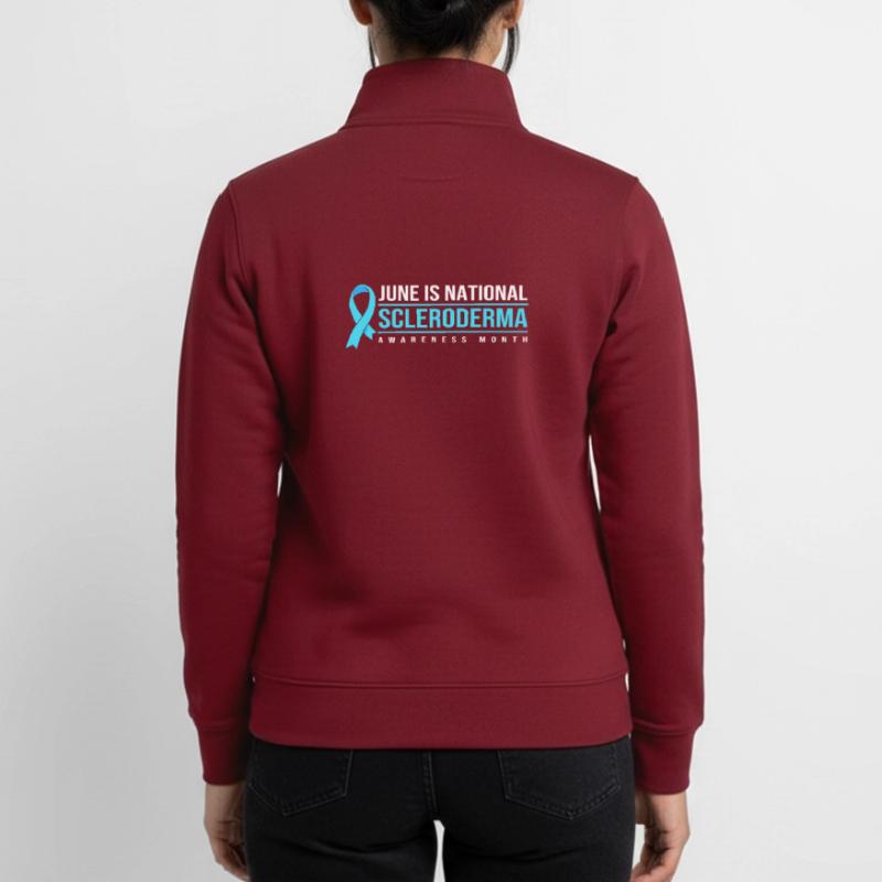 Scleroderma Unisex Organic Zip Sweatshirt by Stanley/Stella