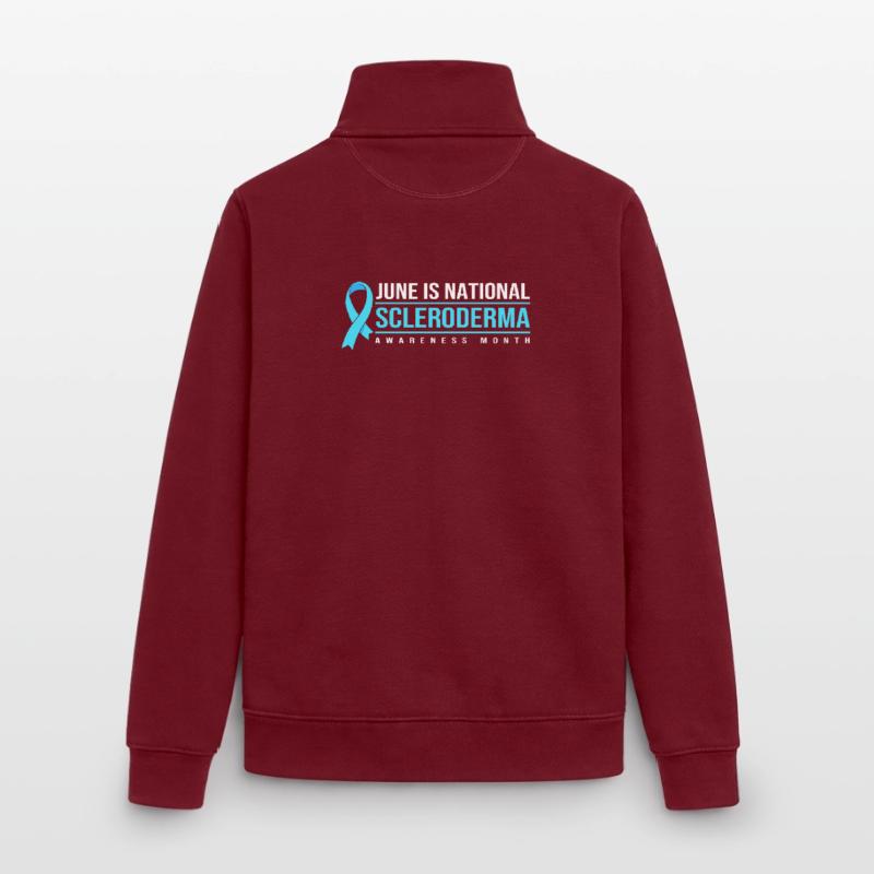 Scleroderma Unisex Organic Zip Sweatshirt by Stanley/Stella