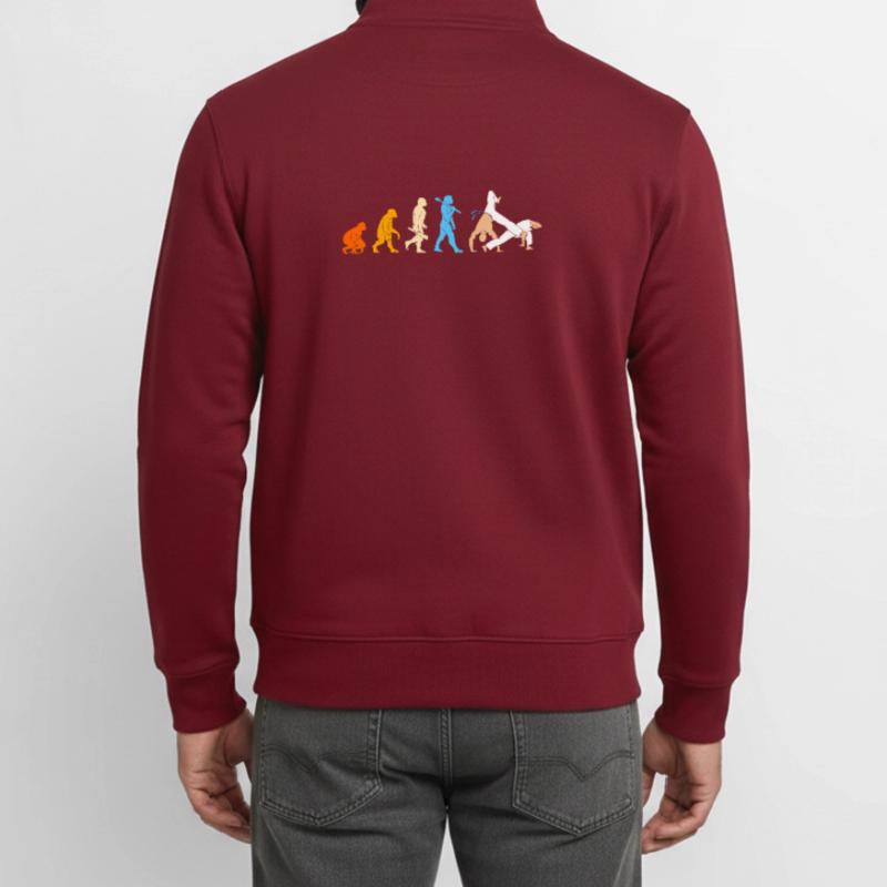 Capoeira Evolution Unisex Organic Zip Sweatshirt by Stanley/Stella