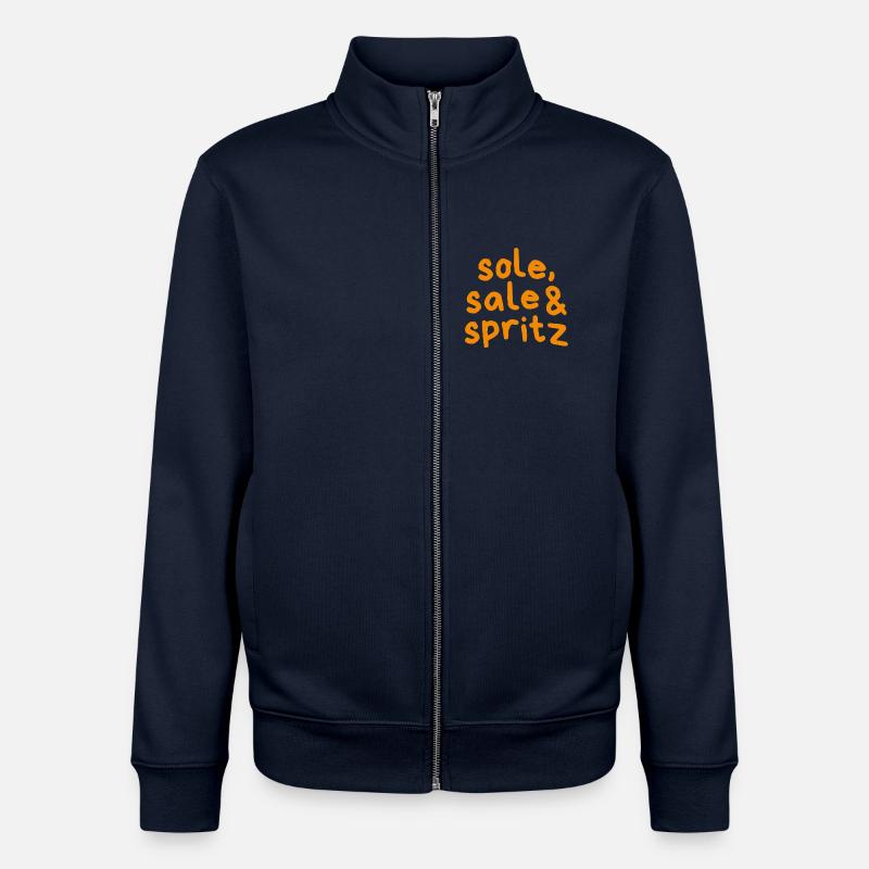 Spritz en vente unique - Sweat zippé unisexe en coton bio Stanley/Stella - marine