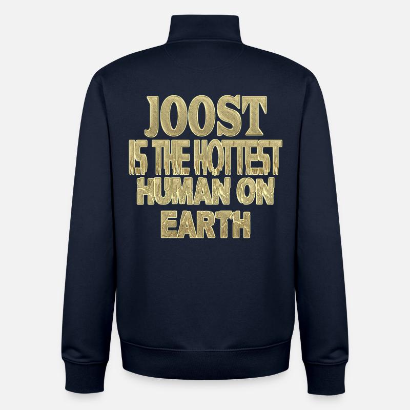 Joost - Sweat zippé unisexe en coton bio Stanley/Stella - marine