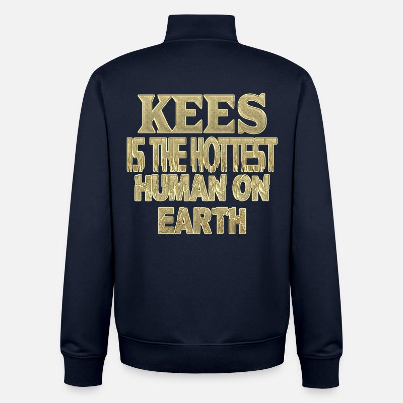 Kees - Unisex Organic Zip Sweatshirt by Stanley/Stella - navy