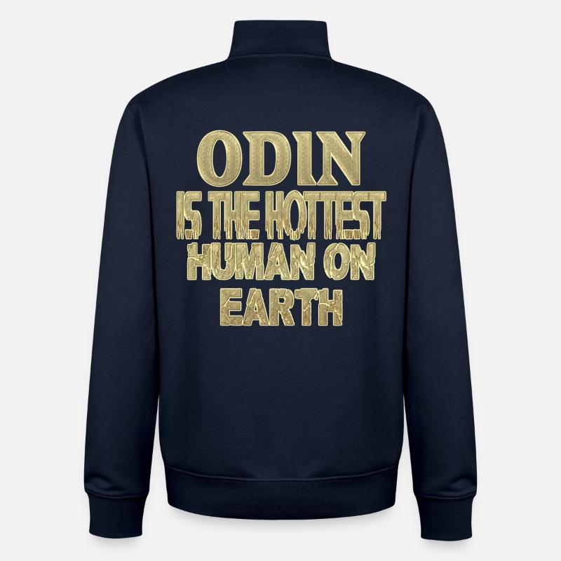 Odin - Sweat zippé unisexe en coton bio Stanley/Stella - marine