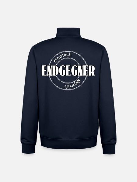 Endgegner - Unisex Organic Zip Sweatshirt von Stanley/Stella - Navy