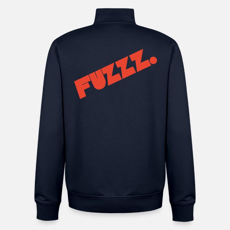 FUZZZ - Sweat zippé unisexe en coton bio Stanley/Stella - marine
