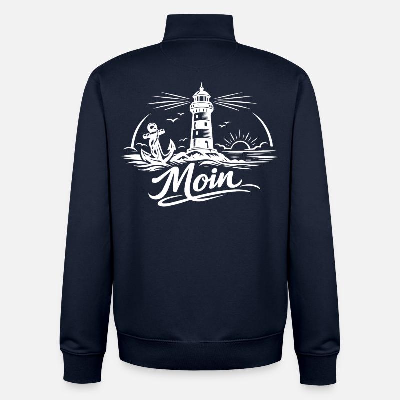 Moin - Unisex Organic Zip Sweatshirt von Stanley/Stella - Navy