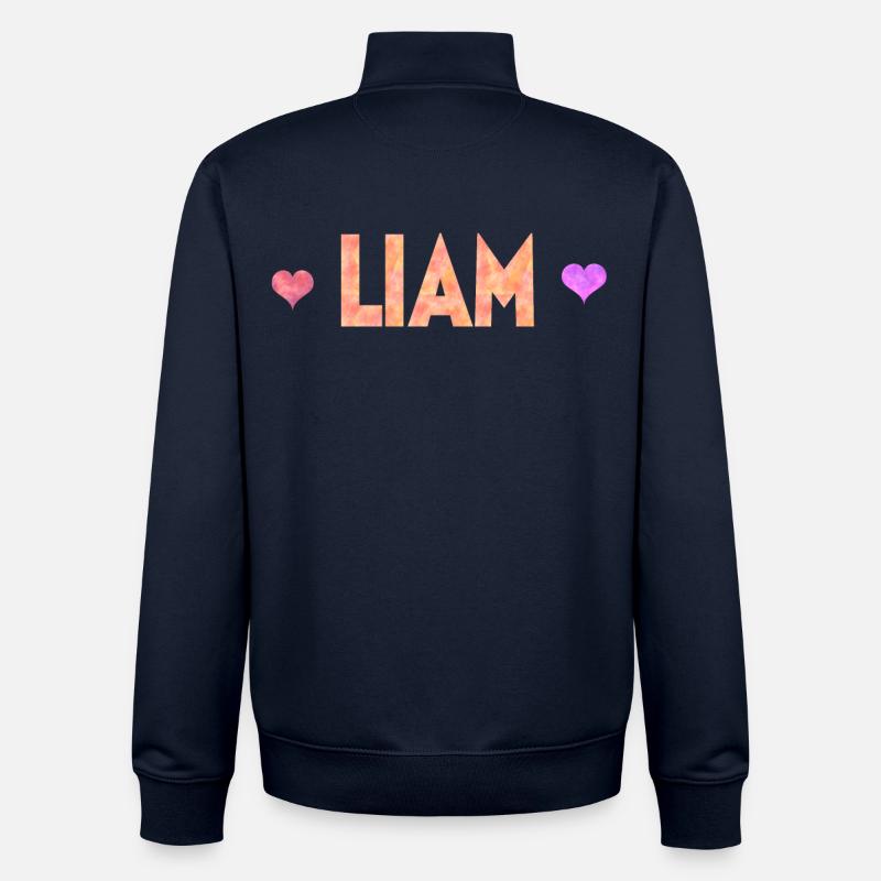 Liam - Unisex Organic Zip Sweatshirt von Stanley/Stella - Navy