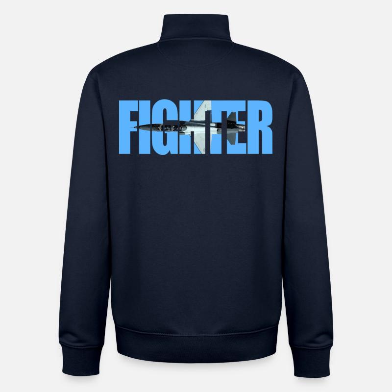 Fighter T-38 Talon - Unisex Organic Zip Sweatshirt von Stanley/Stella - Navy