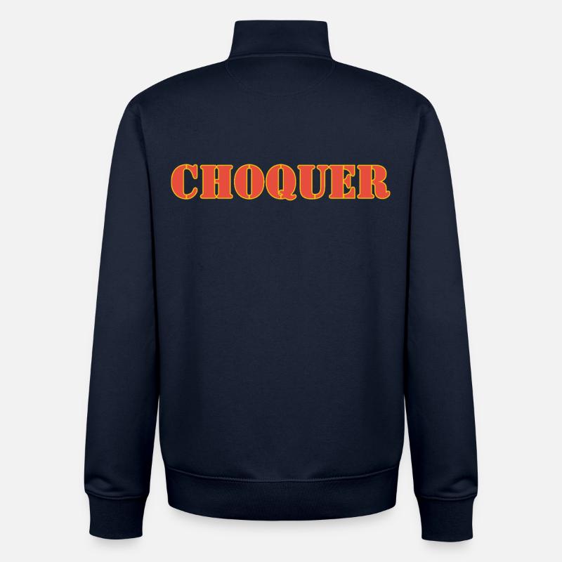 SCHOCK - Unisex Organic Zip Sweatshirt von Stanley/Stella - Navy
