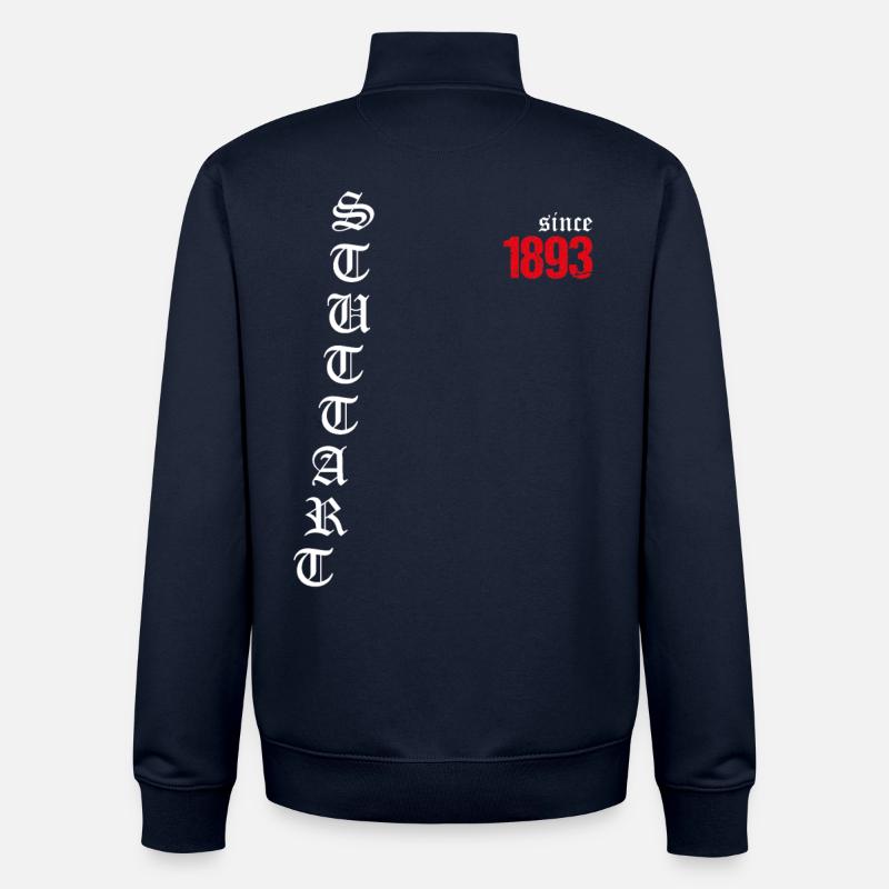Stuttgart since 1893 - Unisex Organic Zip Sweatshirt von Stanley/Stella - Navy