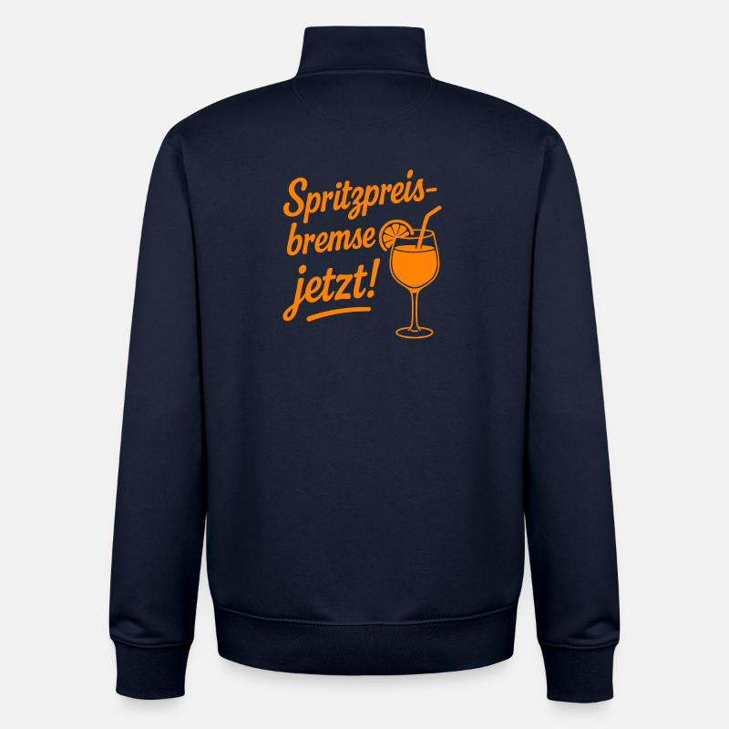 Spritzpreisbremse - Unisex Organic Zip Sweatshirt von Stanley/Stella - Navy