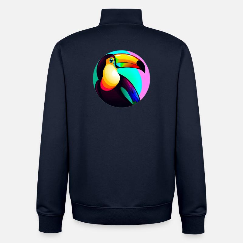 Tukan - Unisex Organic Zip Sweatshirt von Stanley/Stella - Navy