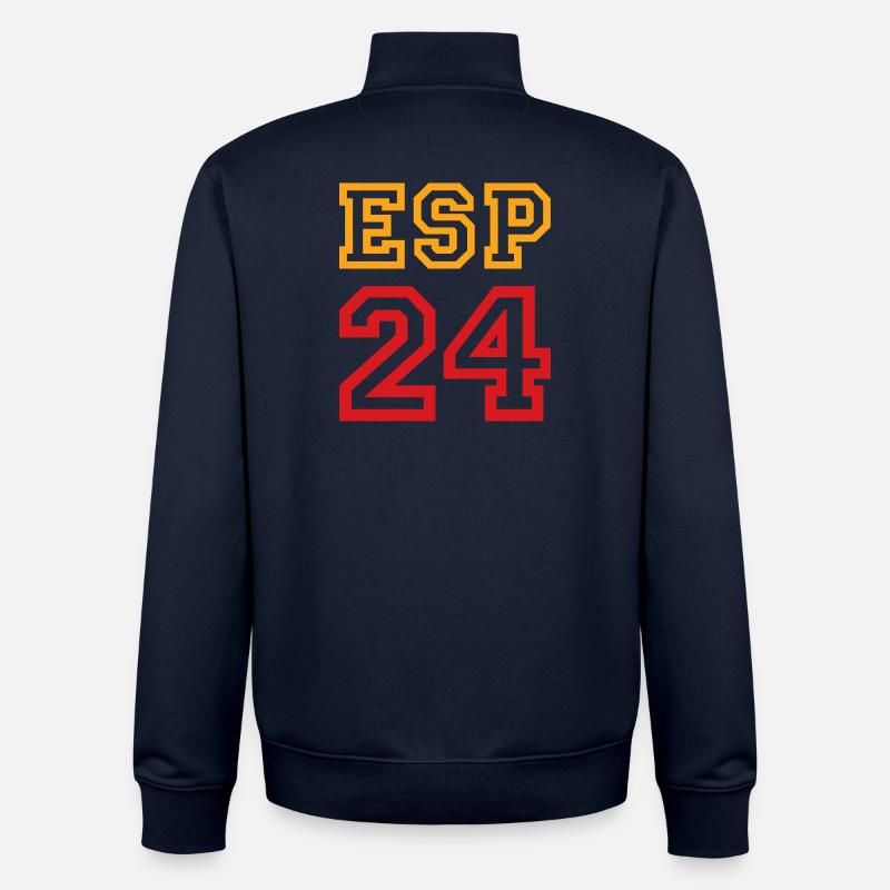 Spain Espana Spanien - Unisex Organic Zip Sweatshirt von Stanley/Stella - Navy