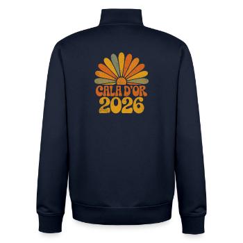 Cala d'Or 2026 Sunbeams - Unisex Organic Zip Sweatshirt by Stanley/Stella - navy - Back - AI Model Male 185 light (185cm)