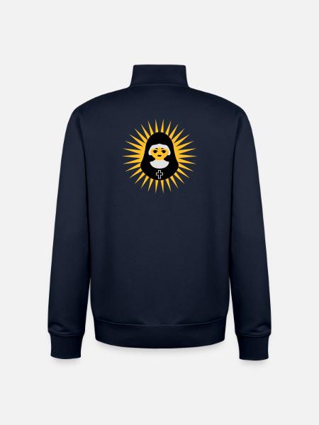 Nonne - Unisex Organic Zip Sweatshirt von Stanley/Stella - Navy