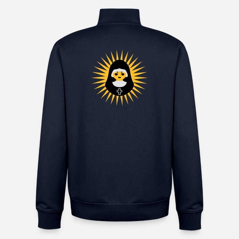 Nonne - Unisex Organic Zip Sweatshirt von Stanley/Stella - Navy