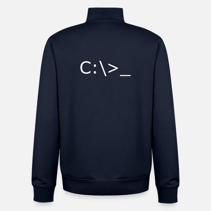 cdoppelpunkt - Unisex Organic Zip Sweatshirt von Stanley/Stella - Navy