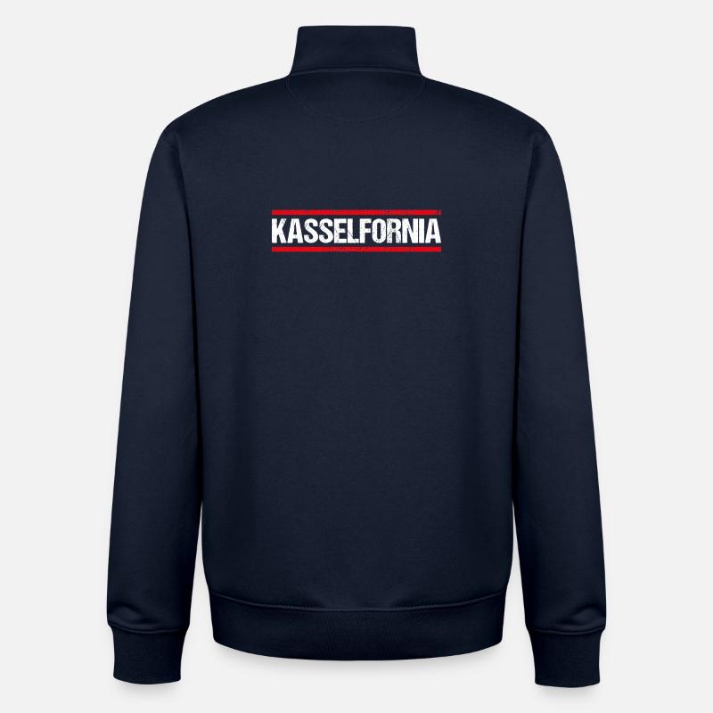 Kassel Kasselfornia - Unisex Organic Zip Sweatshirt von Stanley/Stella - Navy